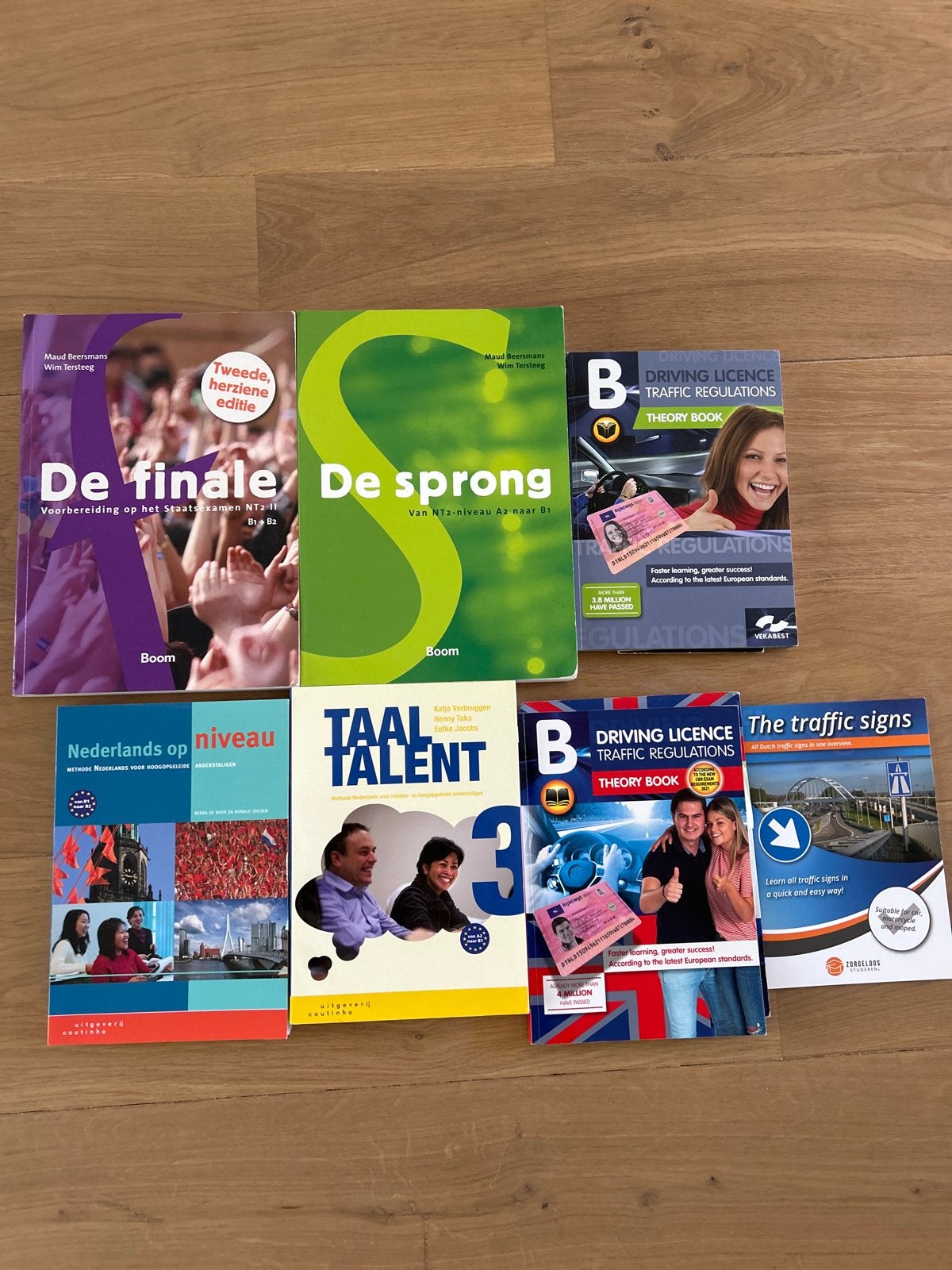 Boekenpakket: NT2, Rijbewijs Theorie & Taal Talent, Boeken, Studieboeken en Cursussen, Ophalen, Alpha, Zo goed als nieuw, MBO
