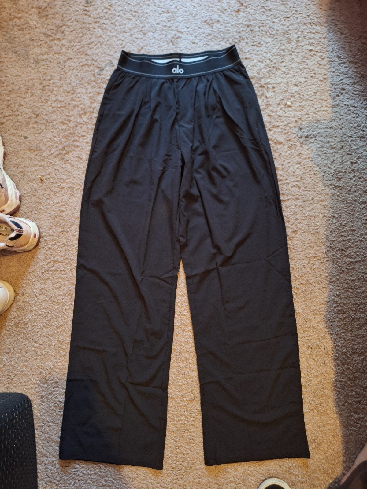 Alo broek, Kleding | Dames, Leggings, Maillots en Panty's, Legging, Maat 36/38 (S), Zwart, Nieuw