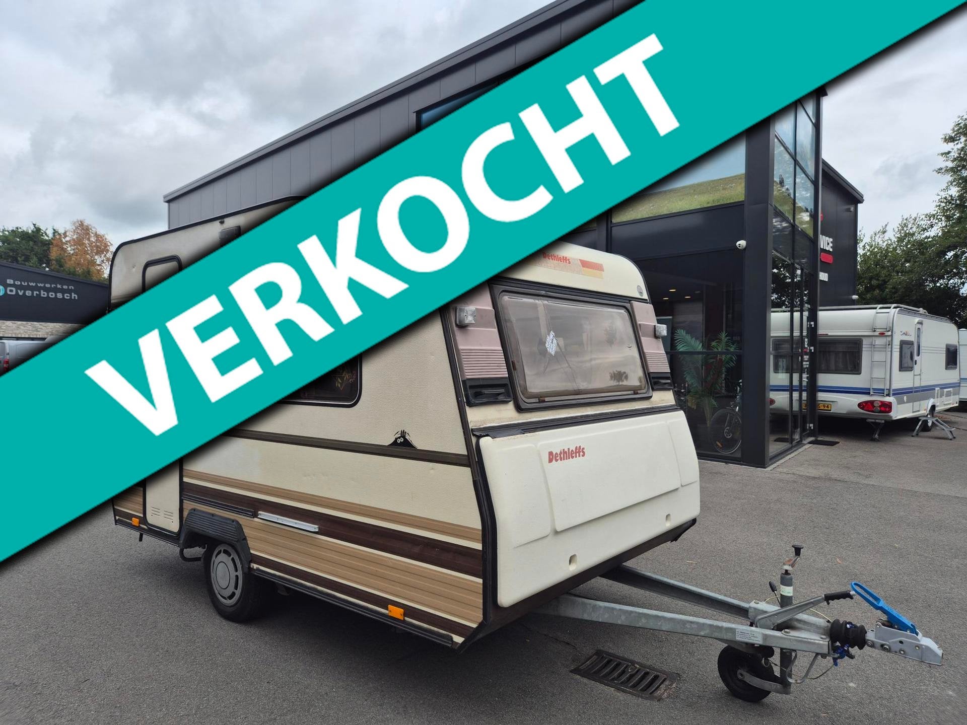 Dethleffs RC 1 A Festival met luifeltje, Koelkast, Tot en met 2, Bedrijf, Dethleffs