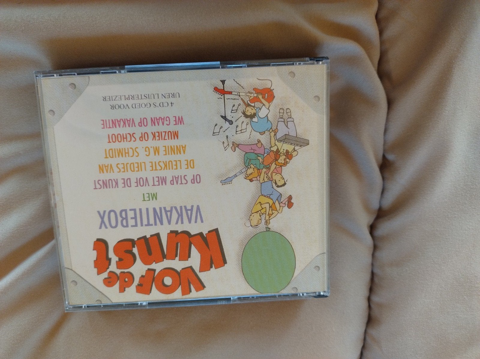 vof de kunst cd en lusitboek boe kids, Ophalen of Verzenden