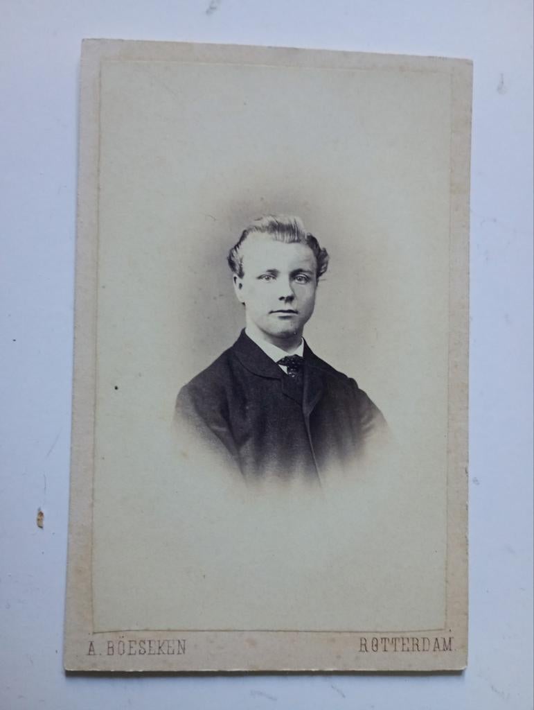 CDV Rotterdam Man, Gebruikt, Foto, Ophalen of Verzenden, Voor 1940