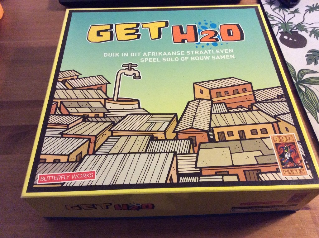 GET H2O Bordspel van 999 games. zgan, Vijf spelers of meer, Ophalen of Verzenden, Zo goed als nieuw, 999 Games
