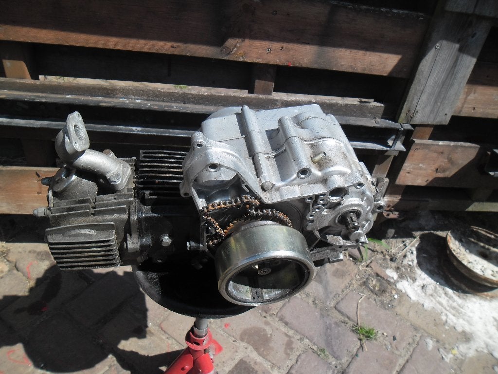 quad blok 107cc voor onderdelen of gebruik, Ophalen, Gebruikt, Blok
