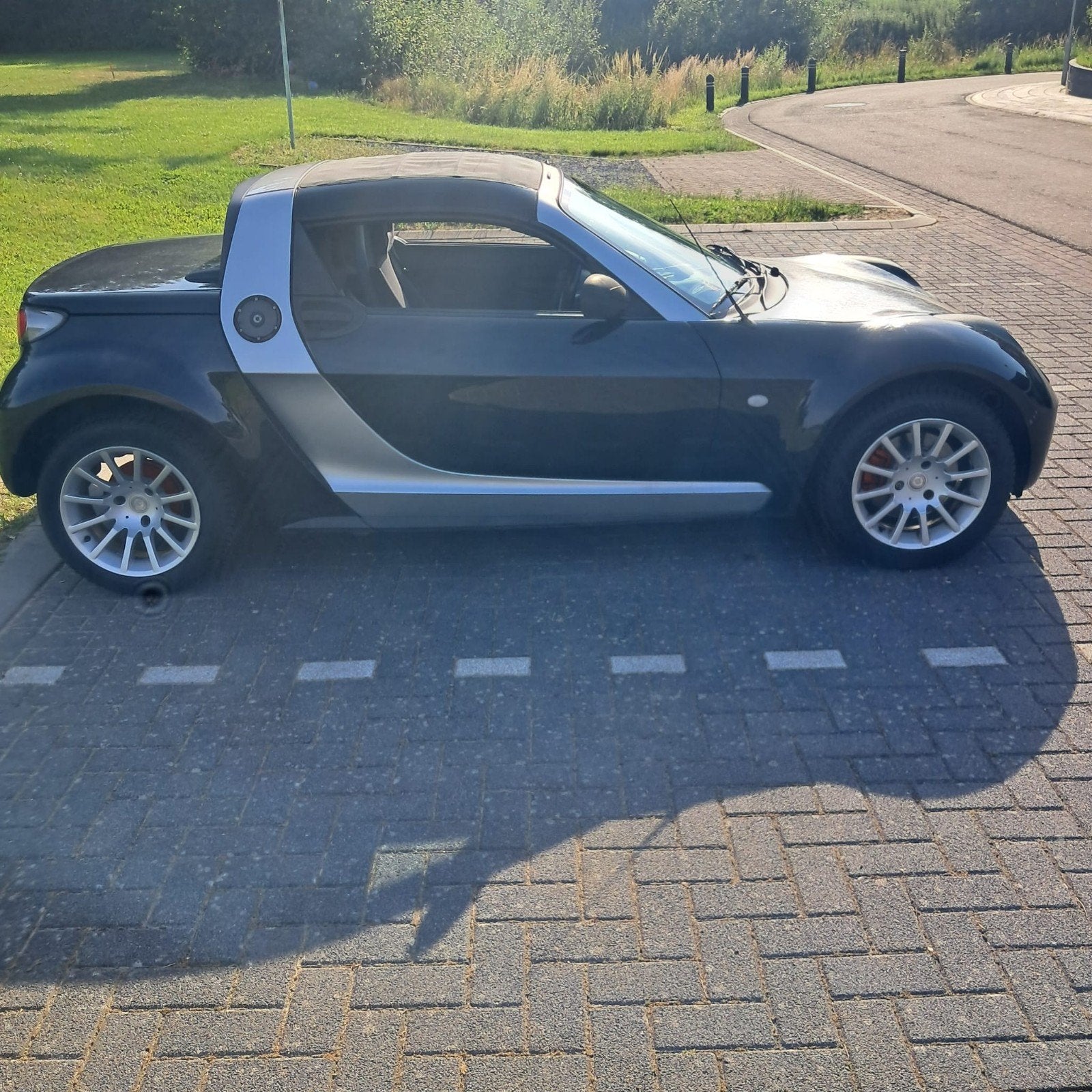Smart roadster 2005, Automaat, Zwart, 82 pk, Roadster