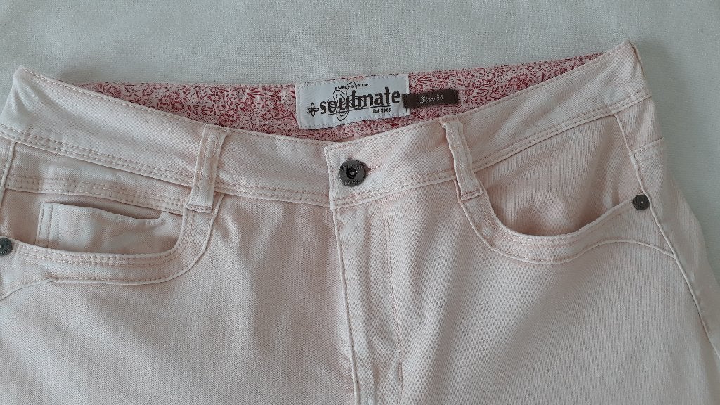 Pink , Soulmate jeans, Maat 38/40 (M), Ophalen of Verzenden, Soulmate, Roze