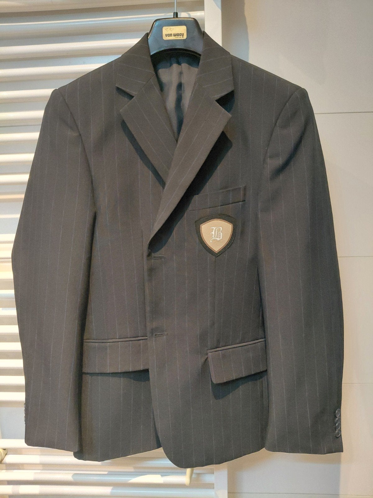colbert heren maat 44, Kleding | Heren, Kostuums en Colberts, Ophalen, Zo goed als nieuw, Maat 46 (S) of kleiner, Meerkleurig