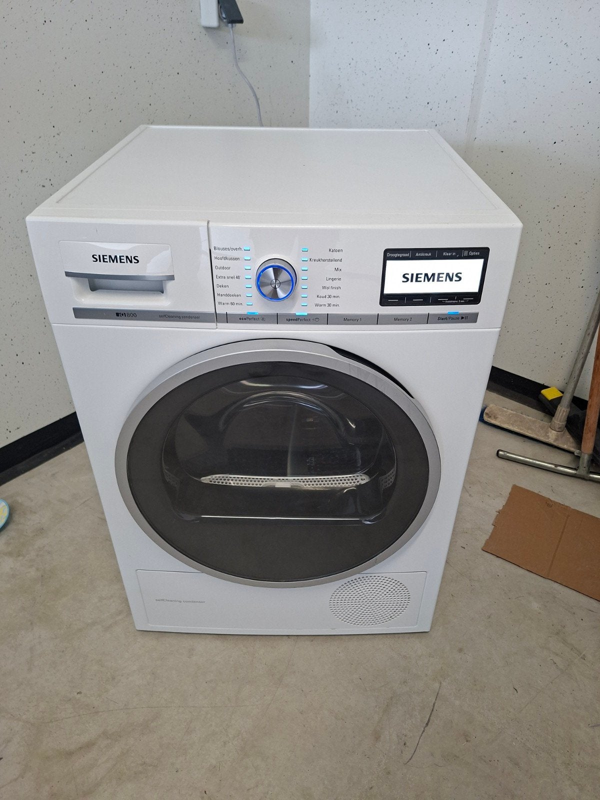 Siemens 8Kg Warmtepompdroger Defect, Ophalen, Overige typen, 8 tot 10 kg, Voorlader