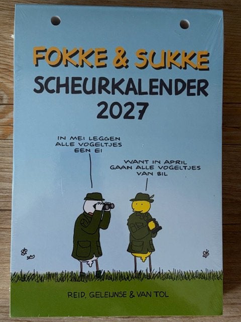 Fokke & Sukke Scheurkalender 2026 – Nieuw in plastic, Diversen, Ophalen of Verzenden, Dagkalender, Nieuw