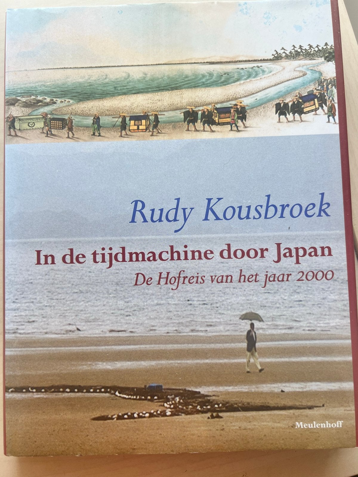 In de tijdmachine door Japan - Rudy Kousbroek, Overige merken, Ophalen of Verzenden, Zo goed als nieuw, Reisgids of -boek