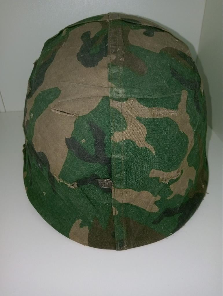 Dutch M53 helm post Vietnam BEC87, Verzamelen, Militaria | Algemeen, Ophalen of Verzenden, Landmacht, Helm of Baret