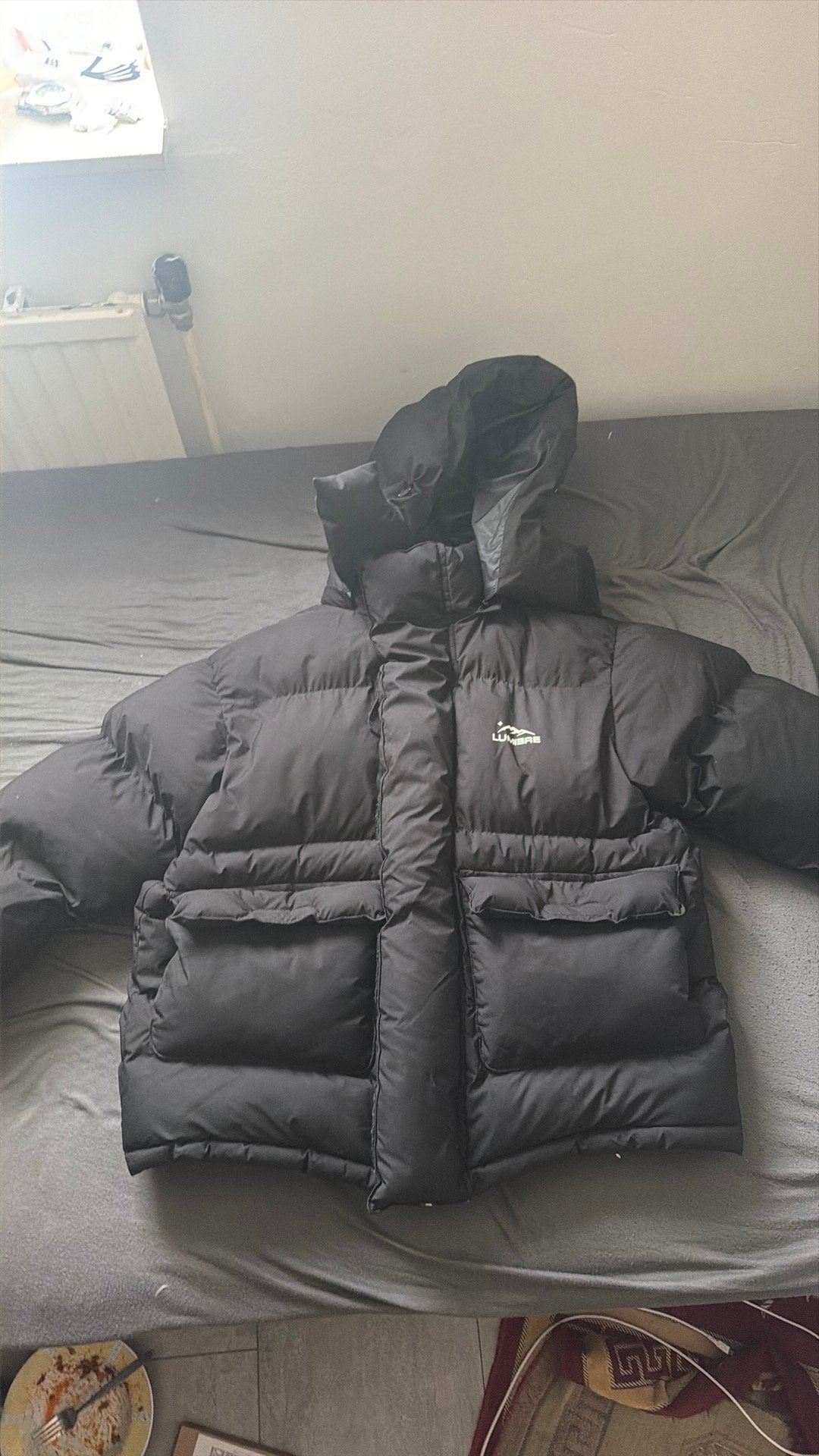 Lumière puffer jas, Kleding | Heren, Ophalen of Verzenden, Zo goed als nieuw, Zwart