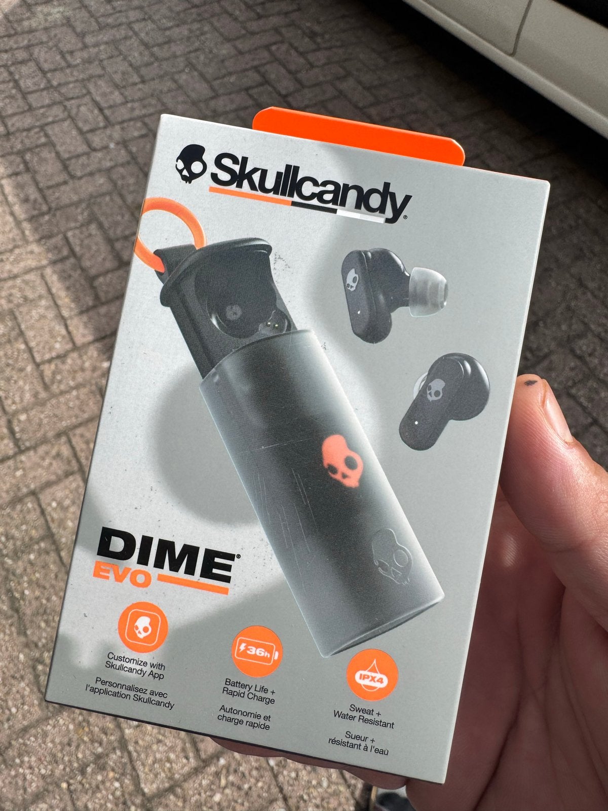 Skullcandy Dime Evo Draadloze In-ear Koptelefoon Zwart, Ophalen, In-ear, Bluetooth, Nieuw