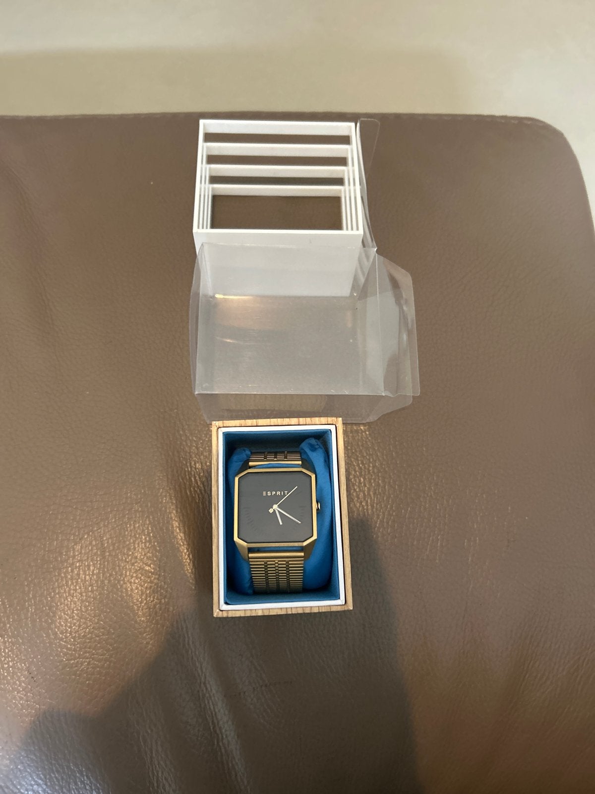 Esprit ES1G071M0065 Heren Horloge Goud RVS, Overige merken, Staal, Polshorloge, Nieuw