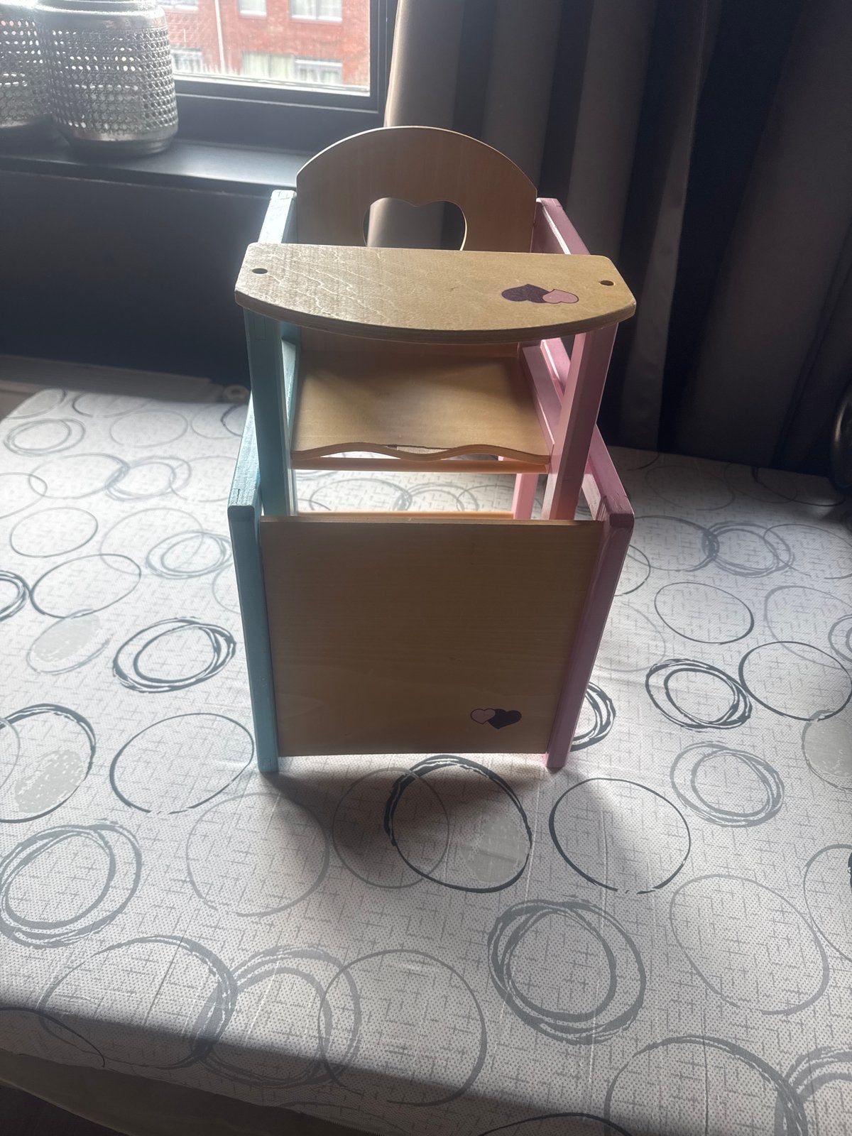 Houten poppenstoel / kinderstoel voor speelgoed, Ophalen, Gebruikt, Overige typen