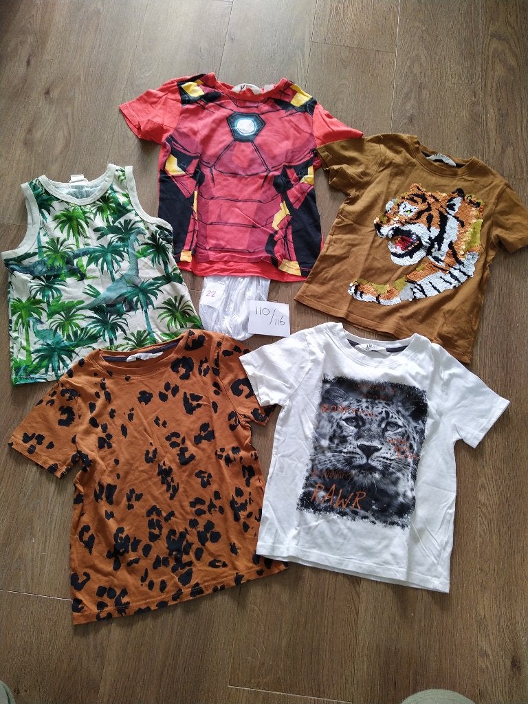 22 - jongens kinder kleding pakket - Maat 110 / 116, Ophalen of Verzenden, Gebruikt, Maat 110