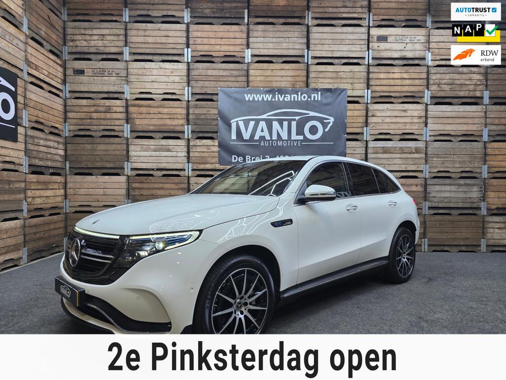 Mercedes-Benz EQC 400 4MATIC Business Solution AMG 80 kWh Na, Auto's, Zwart, 80 kWh, 1333 min, Leder en Stof