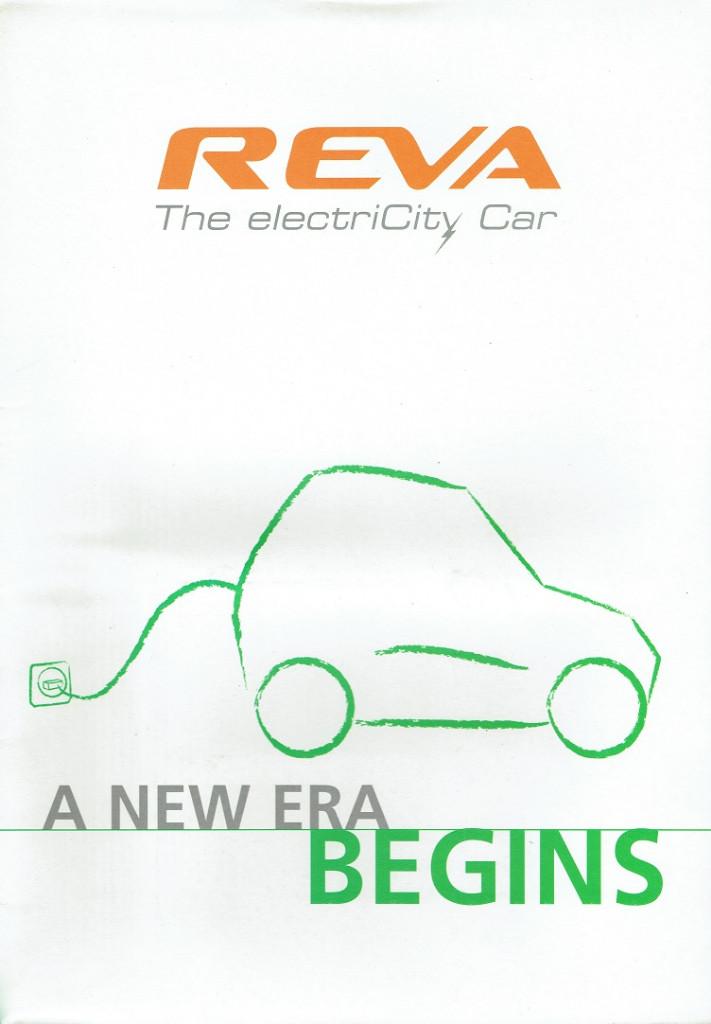 Persmap Reva ElectriCity Car (Salon Brussel - 2008), Verzenden, Gelezen, Overige merken