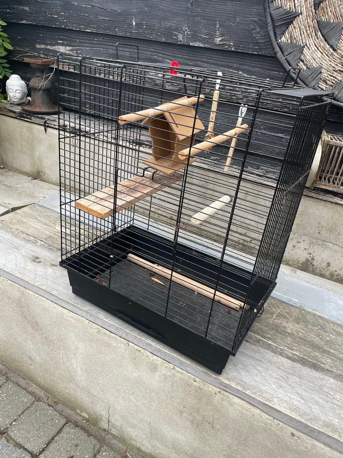 Vogelkooi, Dieren en Toebehoren, Ophalen of Verzenden, Zo goed als nieuw, Metaal, Vogelkooi