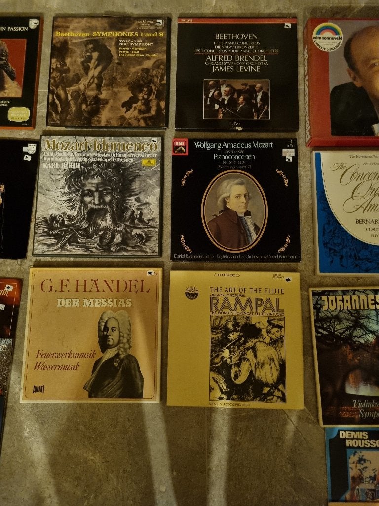 Partij lp oa mozart, bach, james last, wim kan, sinatra, Cd's en Dvd's, Ophalen of Verzenden, Gebruikt, Overige formaten