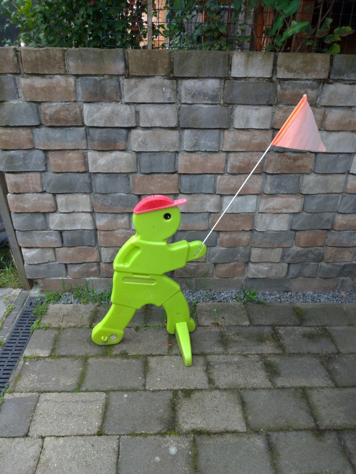 Verkeersmannetje (kijk uit spelende kinderen), Ophalen, Gebruikt