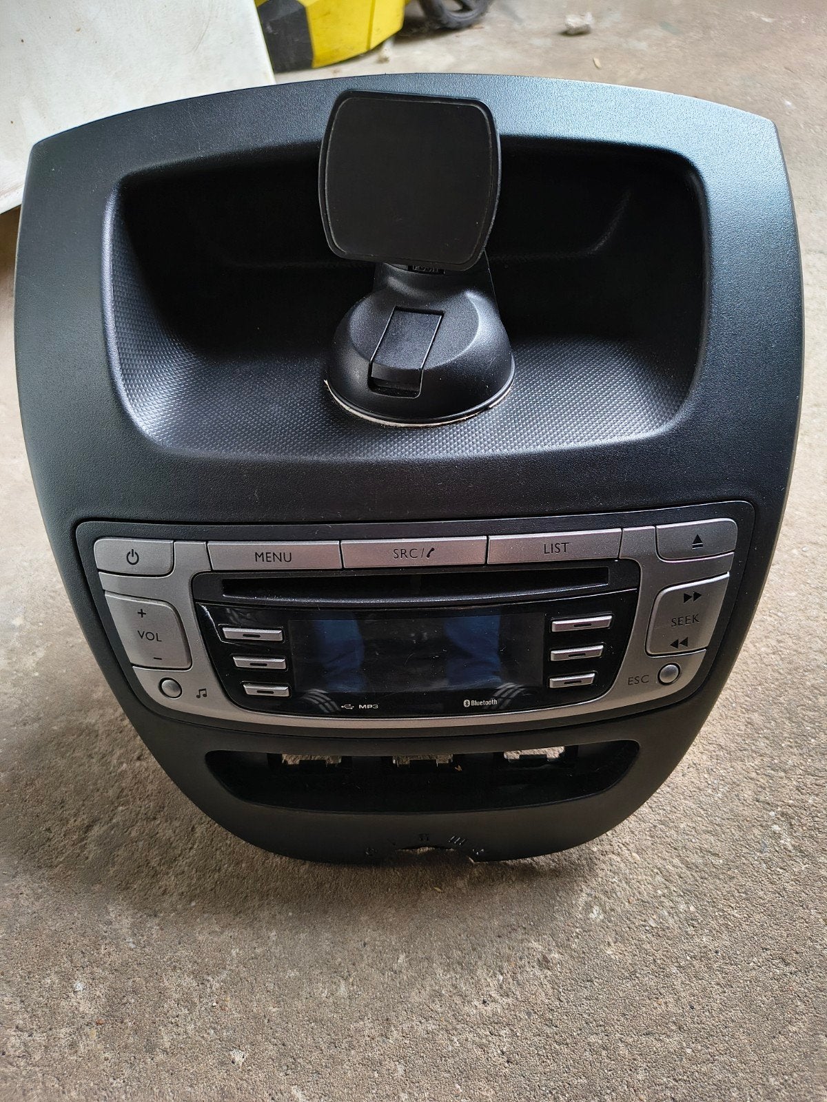 Radio CD Speler Citroën C1/Aygo/107 + Telefoonhoud, Ophalen of Verzenden, Gebruikt