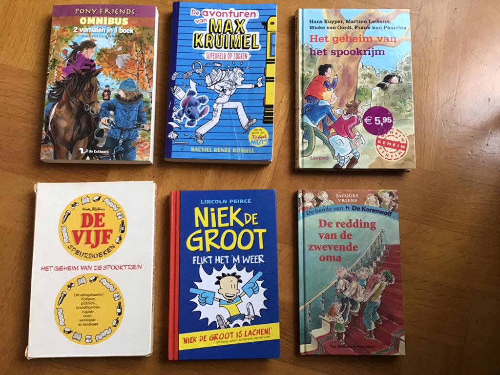 Kinderboeken pakket: 6 spannende en leuke verhalen, Ophalen of Verzenden, Zo goed als nieuw