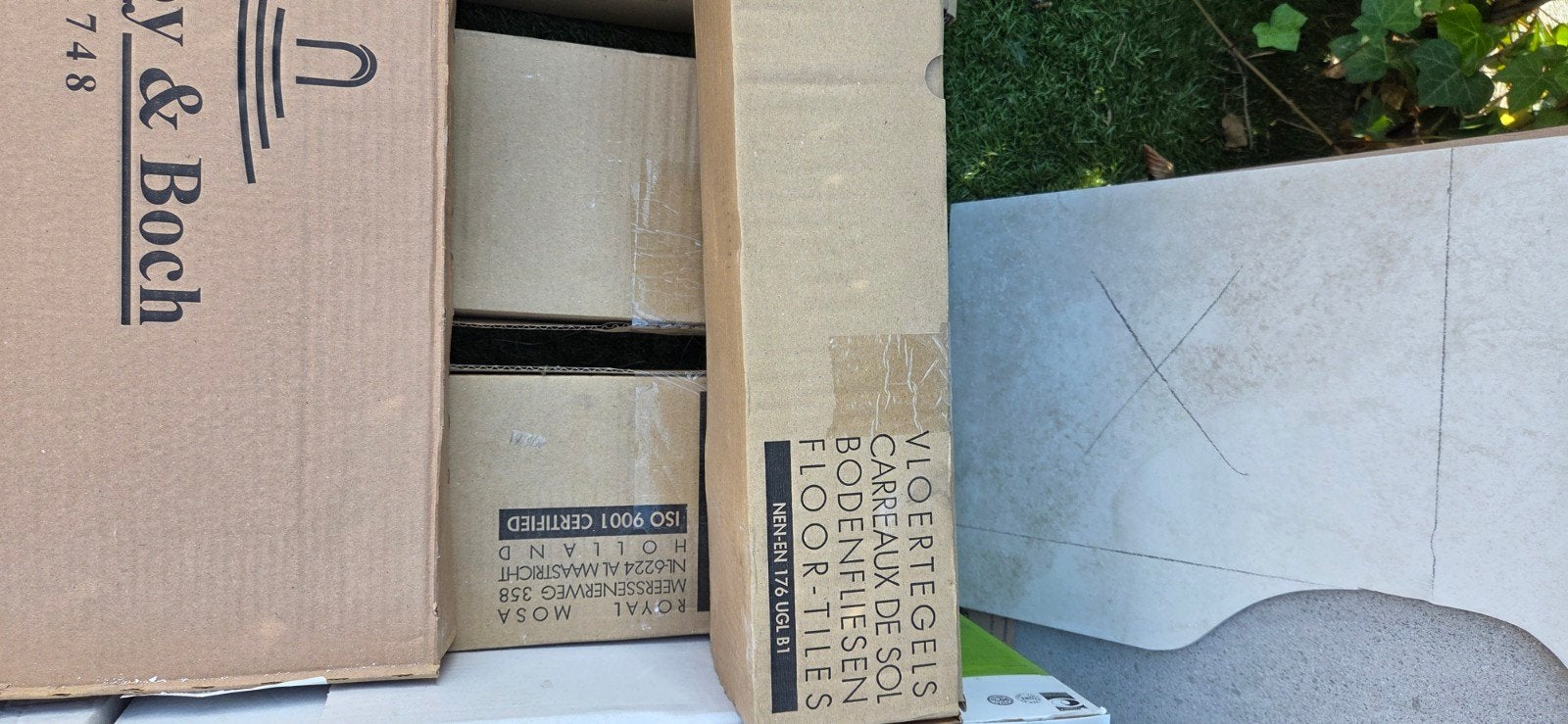 Partij tegels te koop o.a Villeroy & Boch, Doe-het-zelf en Verbouw, Ophalen, Nieuw, Overige typen