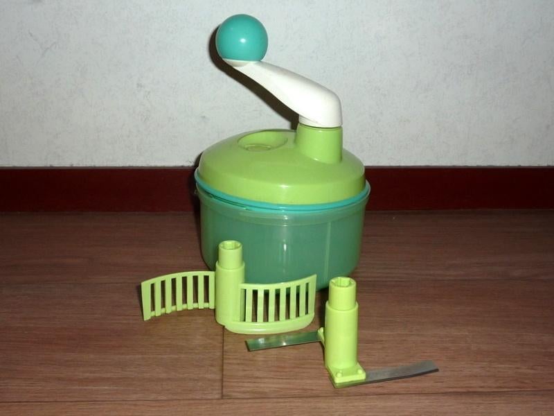 Tupperware Quickchef II hakmolen / garde, Huis en Inrichting, Keuken | Tupperware, Ophalen of Verzenden, Nieuw, Groen, Overige typen