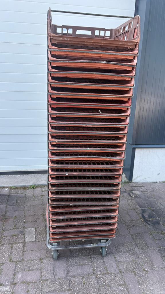 Broodkratten, Ophalen, Gebruikt, X, Krat