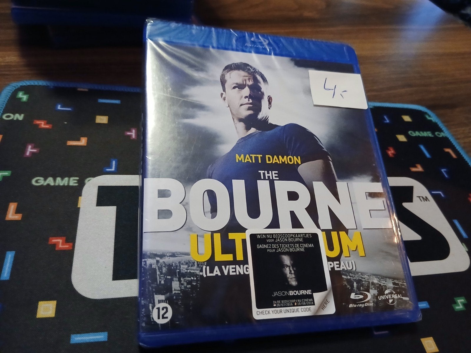 Bourne ultimatum blu-ray nieuw in de verpakking, Cd's en Dvd's, Blu-ray, Ophalen of Verzenden, Nieuw in verpakking, Actie