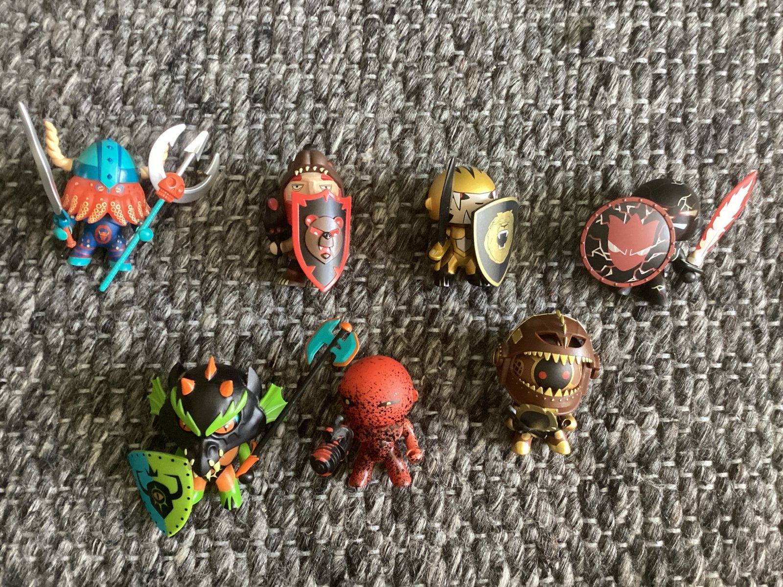 Arty Toys actiefiguren set - 7 stuks met accessoires, Ophalen of Verzenden, Zo goed als nieuw