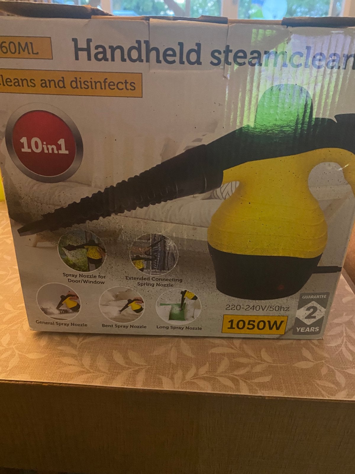 stoomreiniger, Ophalen of Verzenden, Zo goed als nieuw