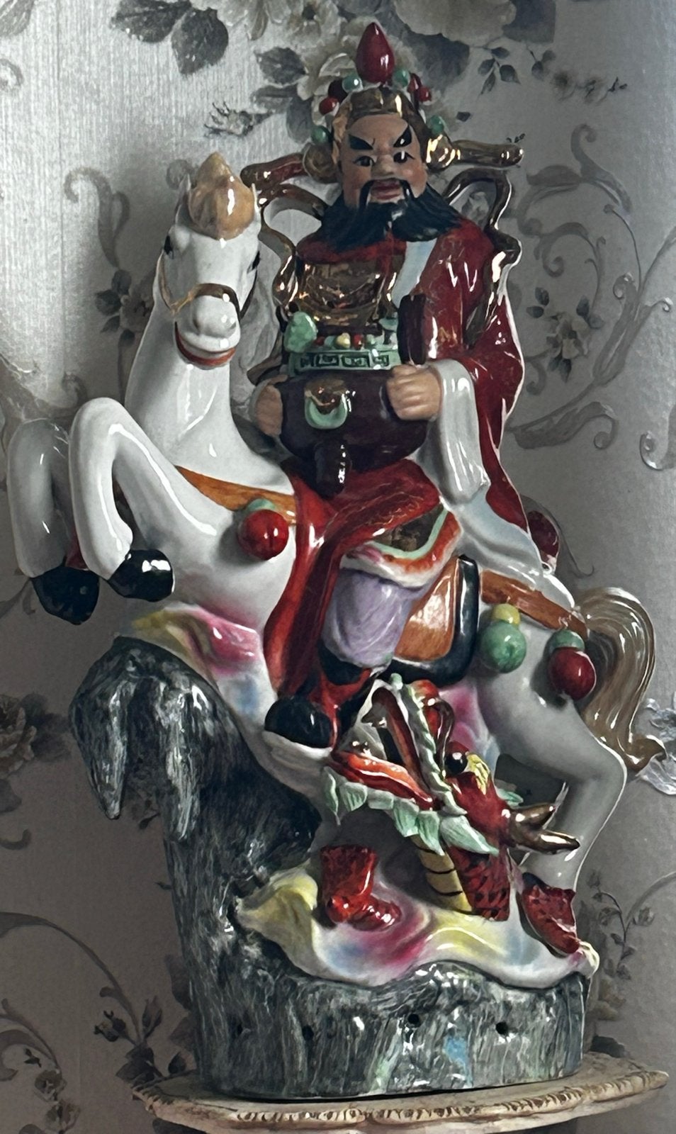 Chinese krijger en xxl beeld van Fu Xing prijs is per stuk., Ophalen, 50 - 100 cm, Overige materialen, Beeld
