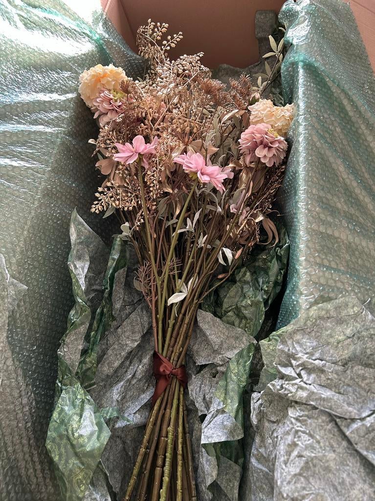 Silka zijden bloemen boeket, Huis en Inrichting, Ophalen, Binnen, Silk-ka, Boeket