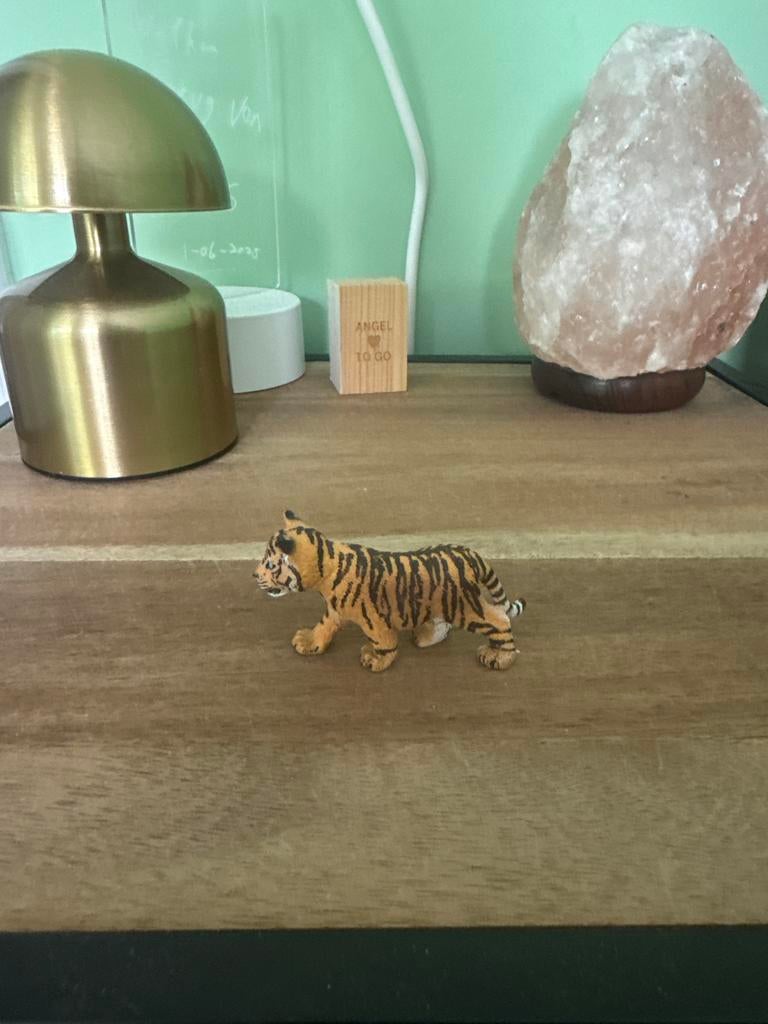 Schleich Tijger Welpje - Realistisch Speelfiguur, Ophalen of Verzenden, Zo goed als nieuw, Jongen of Meisje