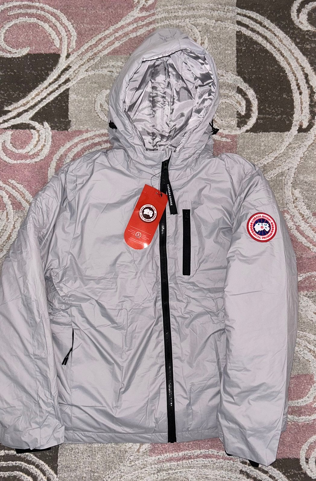 Tussenjas canada g oose maat L grijs, Kleding | Heren, Jassen | Winter, Ophalen of Verzenden, Zo goed als nieuw, Maat 52/54 (L)