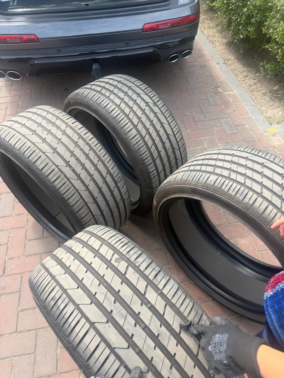 Hankook Ventus S1 evo2 SUV 285/35R22 zomerbanden, Ophalen, Gebruikt, 285 mm, Band(en)