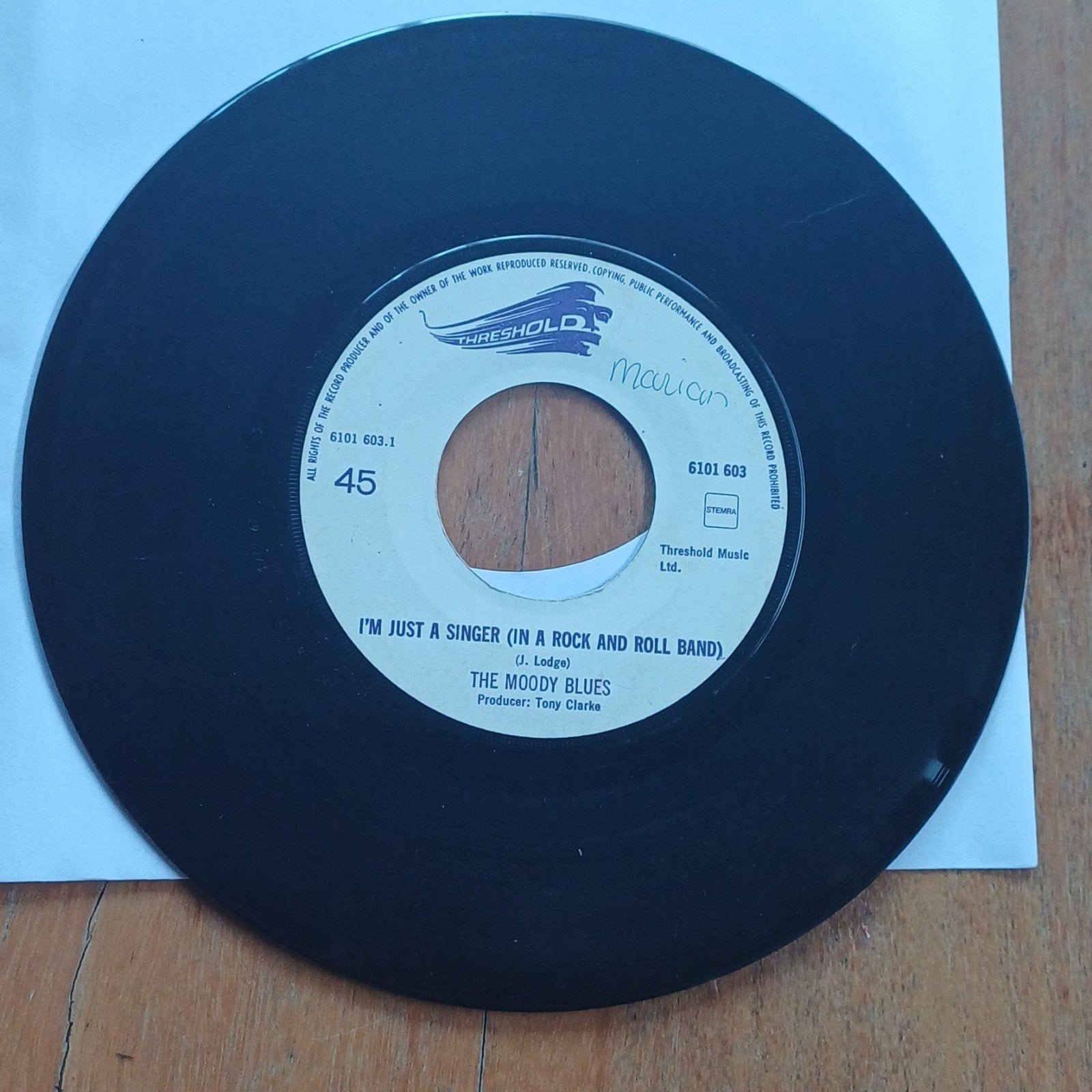 The moody blues, Ophalen of Verzenden, Gebruikt, Pop