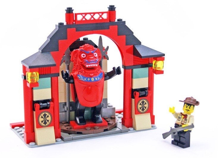 LEGO System Adventurers Orient nr. 7413 Passage of Jun-Chi, Kinderen en Baby's, Speelgoed | Duplo en Lego, Lego, Zo goed als nieuw