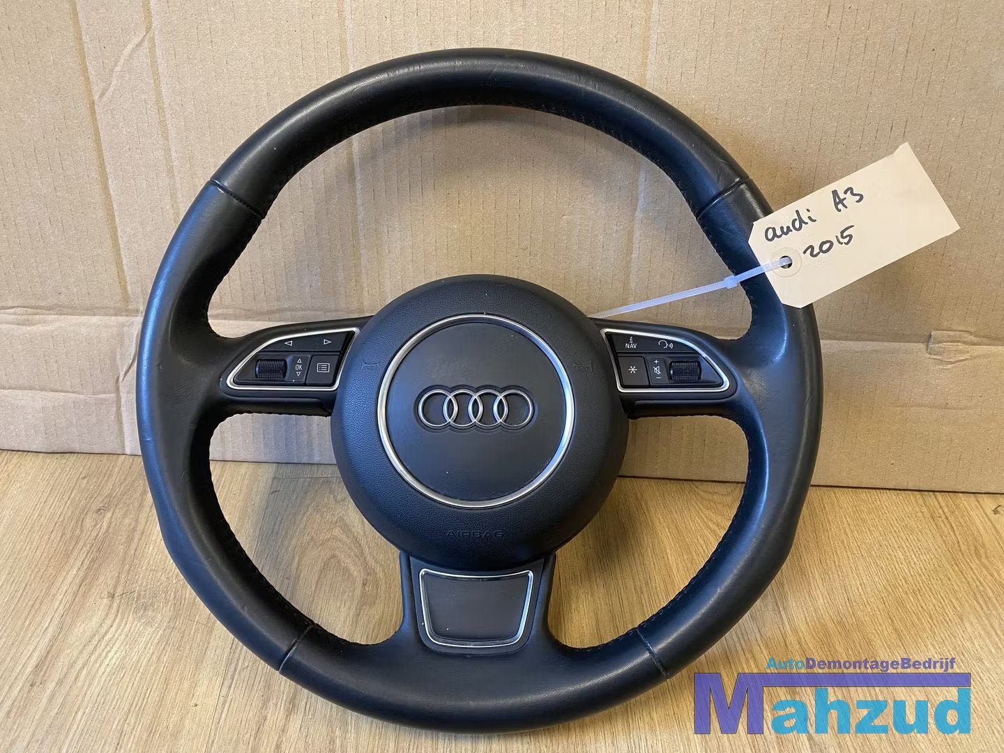 AUDI A3 8V Leer stuurwiel stuur met airbag, Auto-onderdelen, Besturing, Gebruikt, AUDI AG, Auto-Union-Strasse 1
85045  Ingolstadt, DE