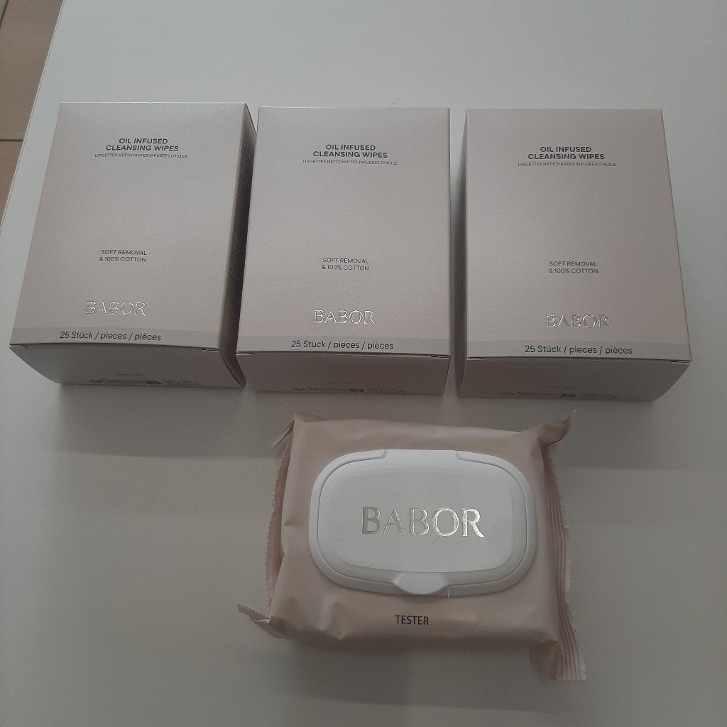 3 oil infused cleansing wipes, Verzenden, Nieuw, Gehele gezicht, Reiniging