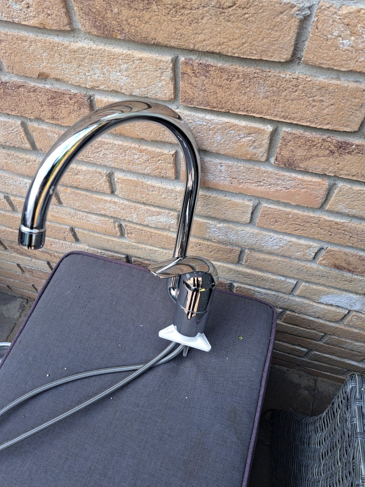 keuken kraan, Ophalen of Verzenden, Nieuw, Chroom, Kraan