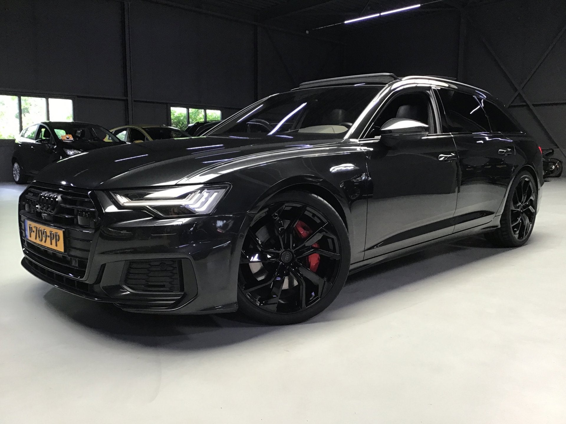 Audi A6 Avant 55 TFSI quattro Sport S line edition I Pano I, Auto's, Audi, Automaat, Dealer onderhouden, Gebruikt, Euro 6