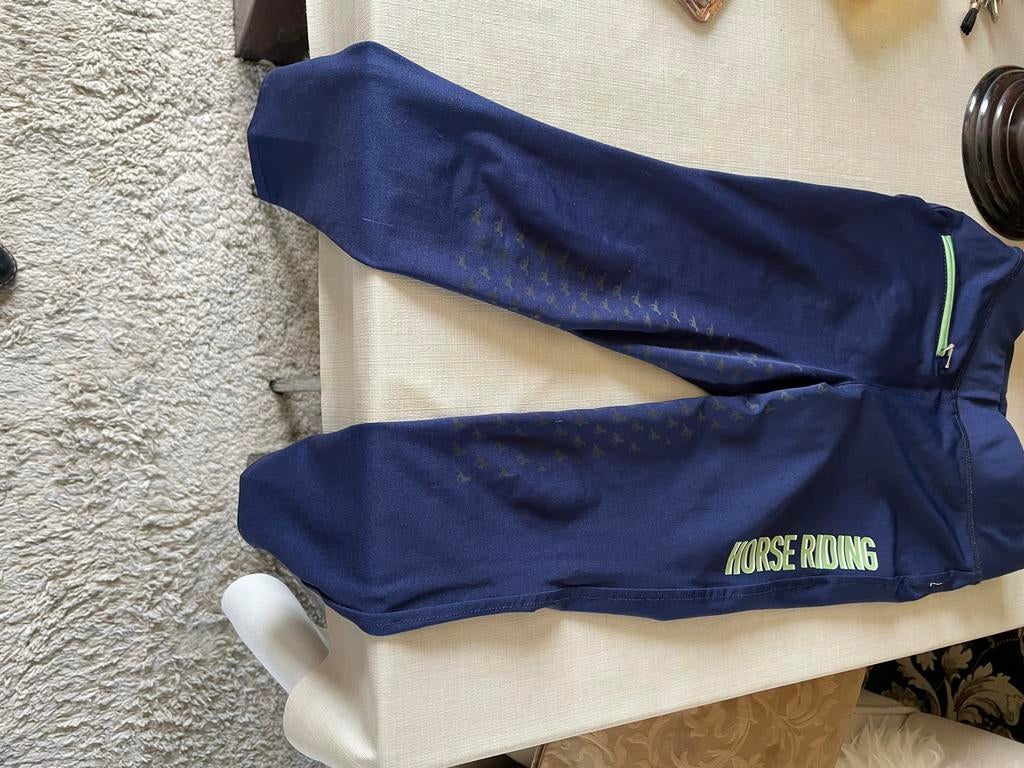 Paard rij broek meisje mt 140, Dieren en Toebehoren, Ophalen of Verzenden, Zo goed als nieuw, Dressuur, Onderkleding