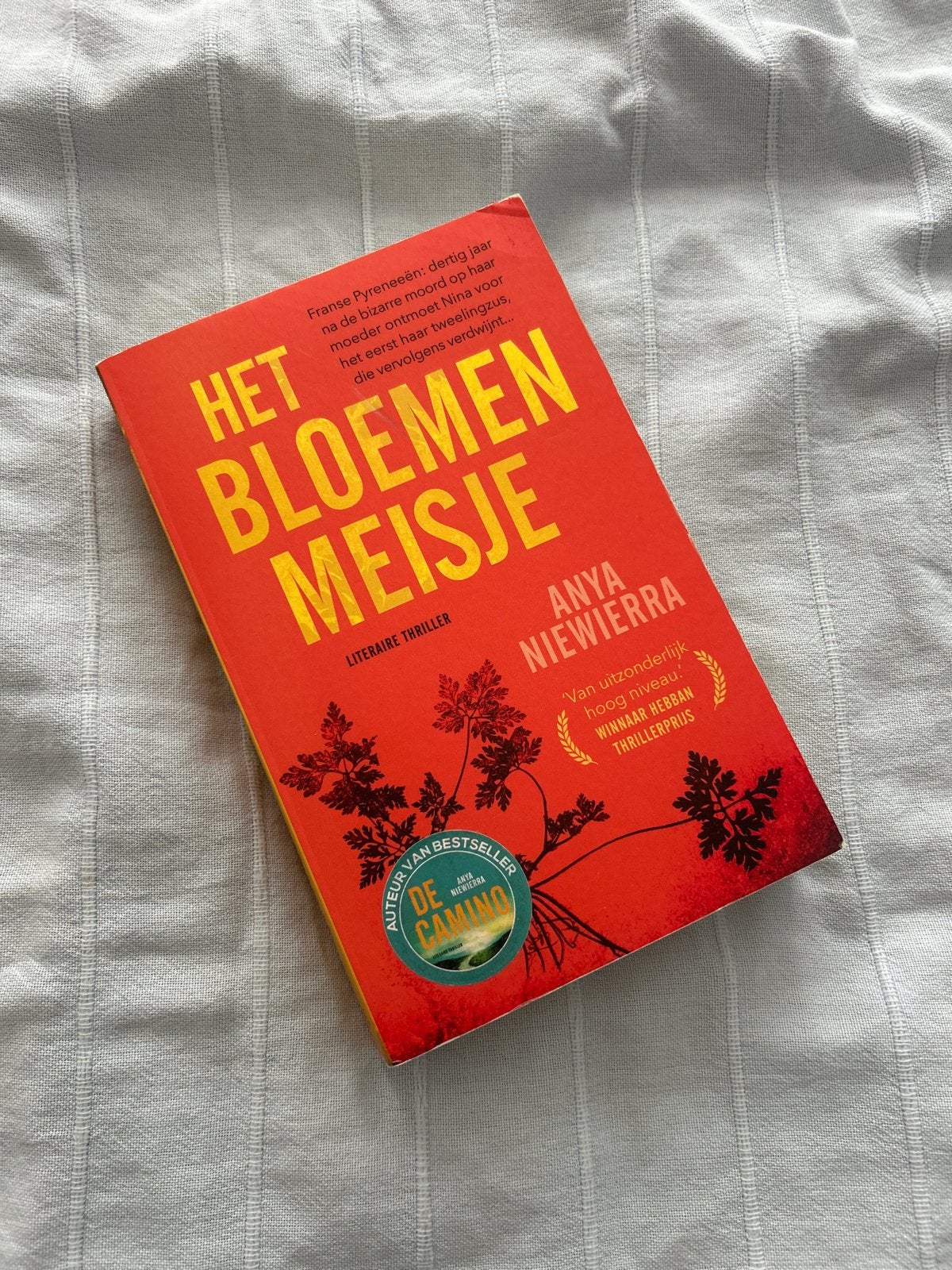 Het Bloemenmeisje - Anya Niewierra (Literaire Thriller), Ophalen of Verzenden, Gelezen, Nederland