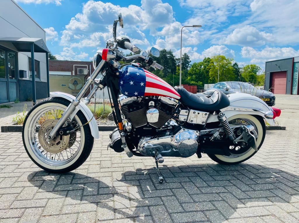 Unieke Harley-Davidson Chopper - Amerikaans design, Motoren, Motoren | Harley-Davidson, 2 cilinders, Occasion, Particulier, Handgeschakeld