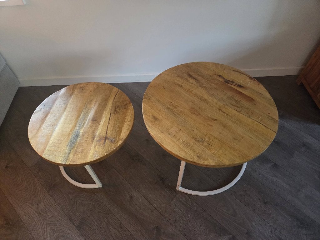 Salon tafel, Ophalen, Overige materialen, Gebruikt, Rond