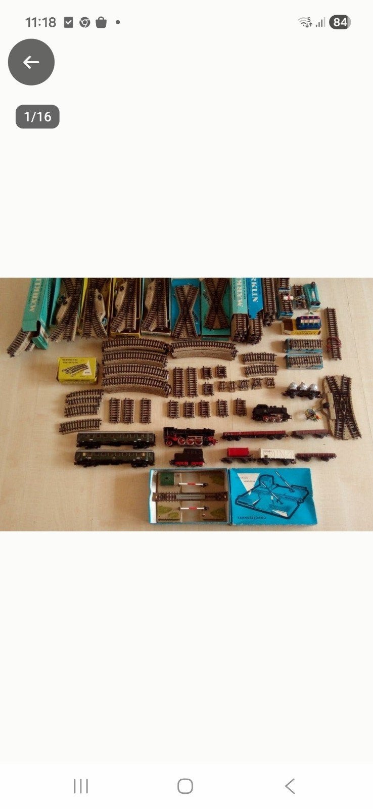 marklin trein set o.a locomotieven, wagons, rails, Tickets en Kaartjes, Eén persoon, Cadeaubon