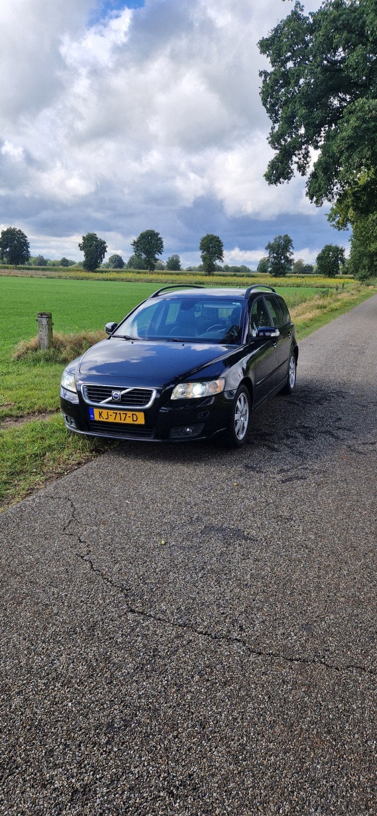 Volvo V50 1.8 Flexifuel 2009 Zwart, Voorwielaandrijving, 125 pk, Zwart, 14 km/l