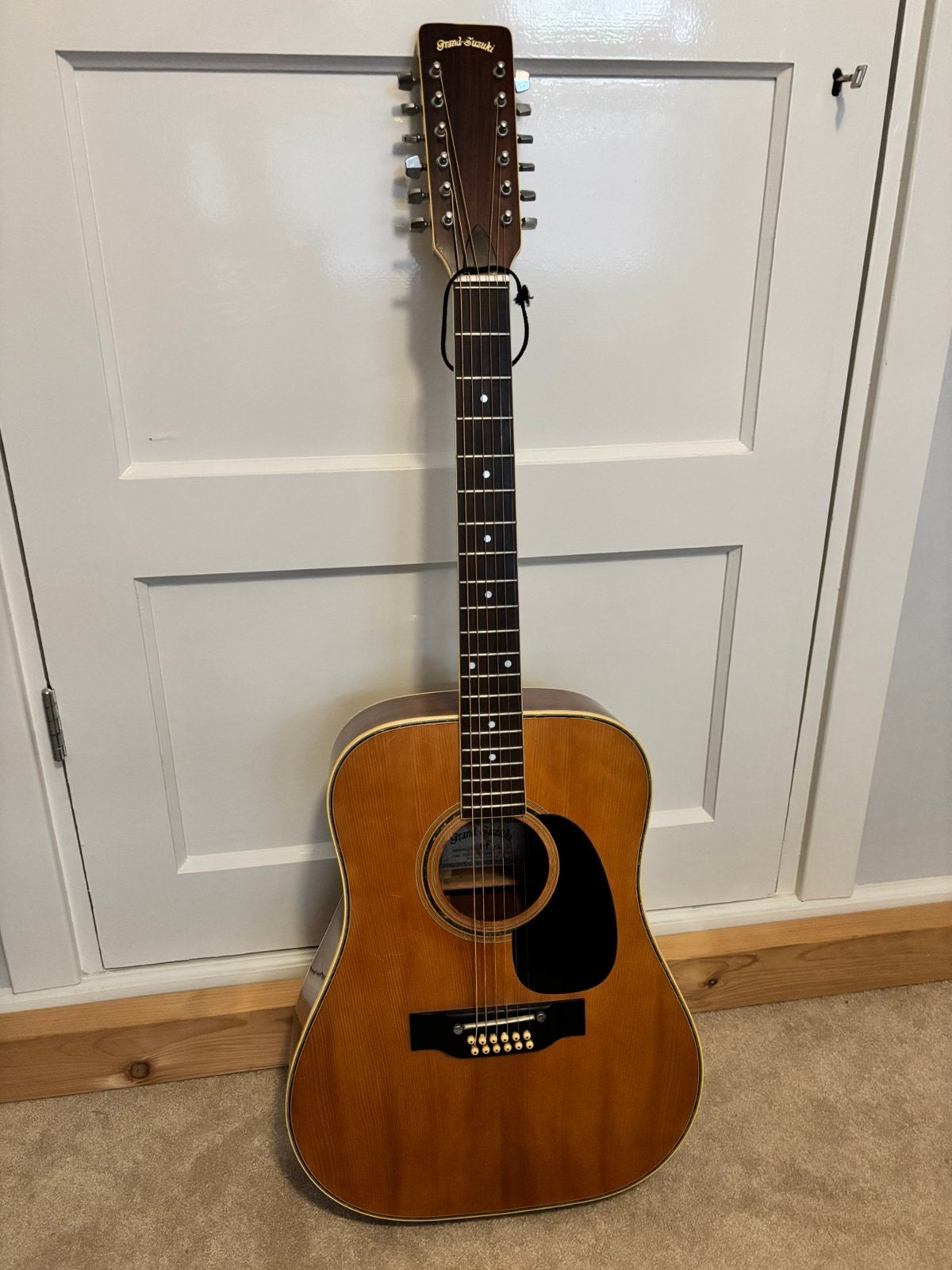 Grand suzuki 12 snarige gitaar, Ophalen, Gebruikt, Western- of Steelstringgitaar, 12-snarig